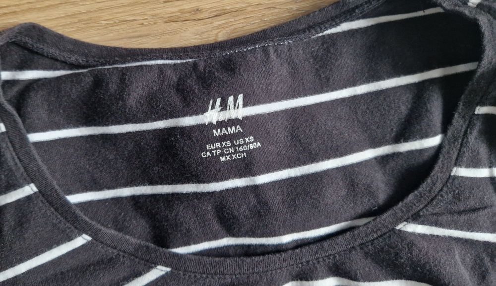 Ubrania ciążowe H&M MAMA XS/S paski