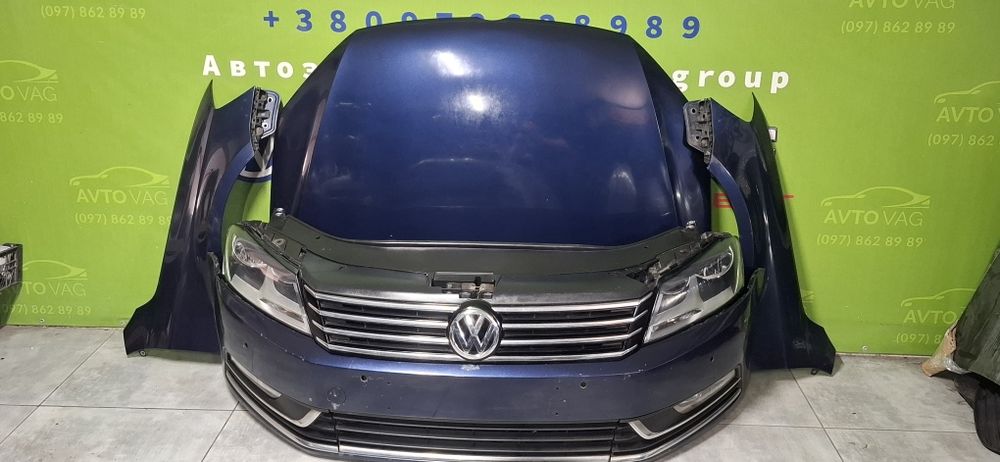 Бампер  морда Volkswagen Passat B7 LH5X