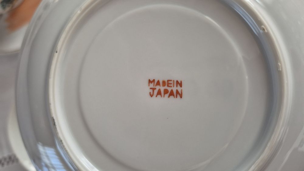 Conjunto de chá em porcelana fina Japão