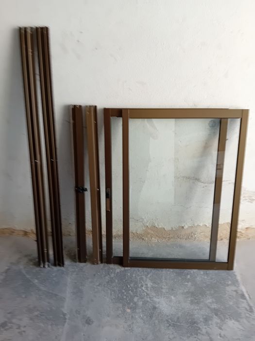 Janela em aluminio deslizante