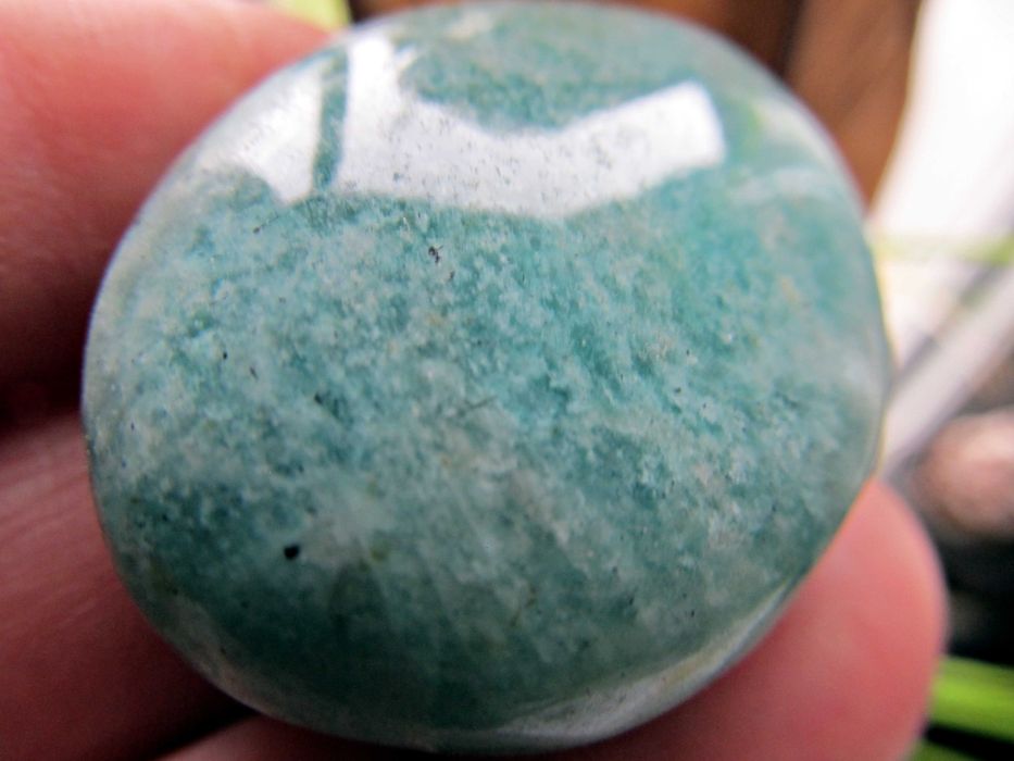 Amazonit - palmstone - Głębia koloru