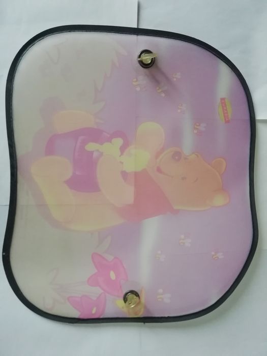 Шторка в  авто, декор.