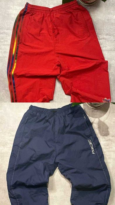 Вінтажні нейлонові штани Adidas Reebok Streetwear Стритвеар Горпкор