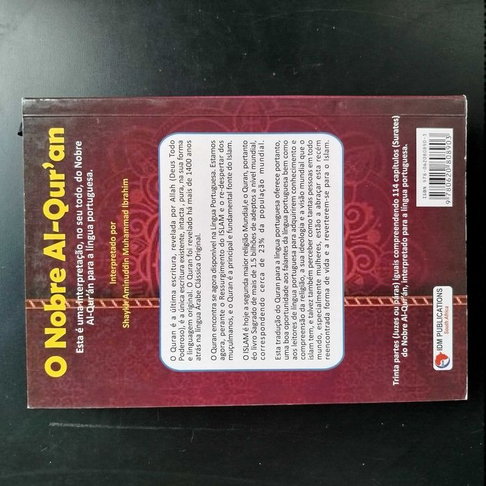 O Nobre Al-Qur´an - Alcorão