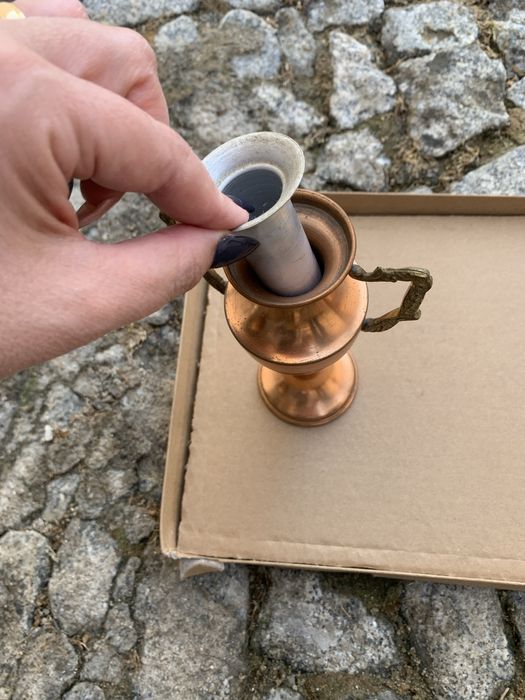 Conjunto 3 peças cobre