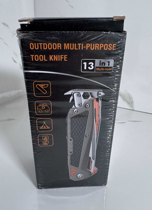 Wielofunkcyjny multitool turystyczny / nóż wielofunkcyjny 13 w 1