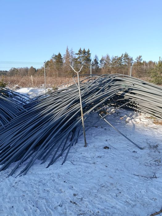 Konstrukcja stalowa ocynkowana  boku tunelowego