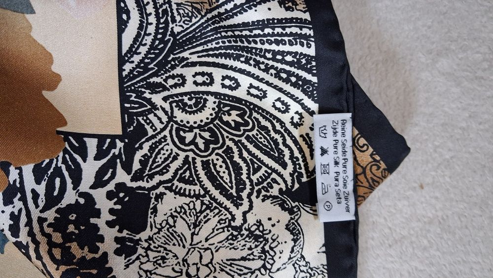 Apaszka jedwab Jammers & Leufgen/ Vintage