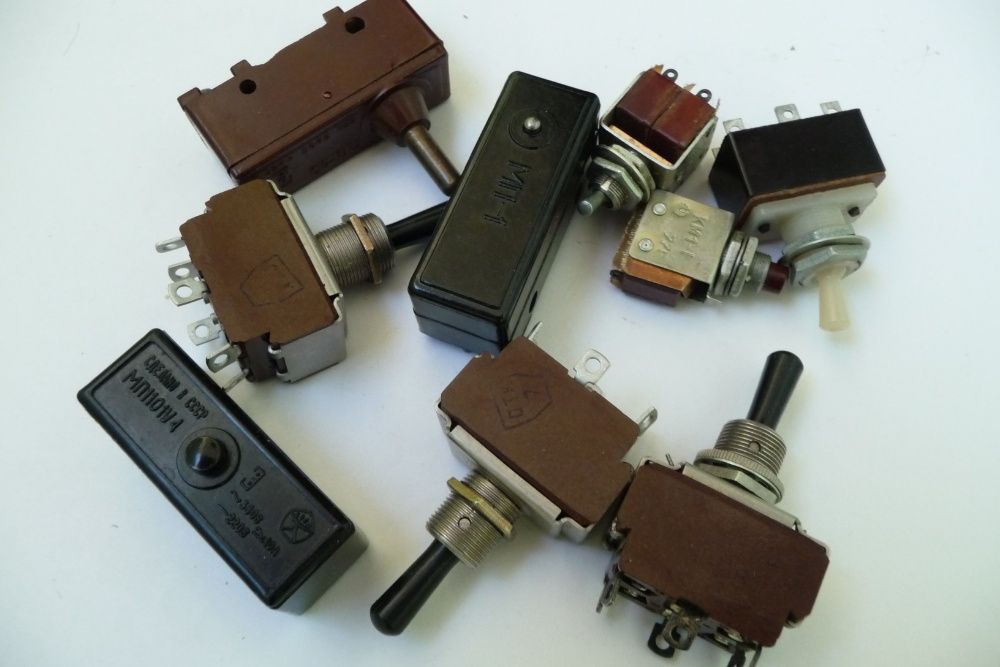 Микропереключатели МП ТП П2Т СССР