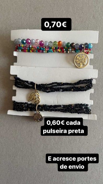 Pulseiras/colares - bijuteria variada