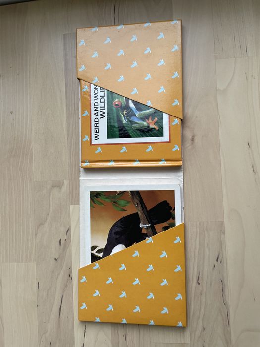 Livro e 15 postais natureza selvagem