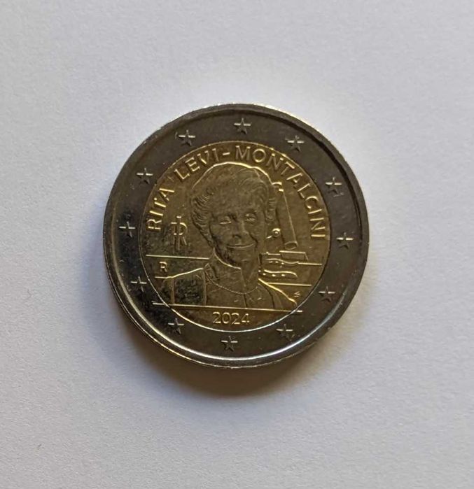 2€ Commemorative Coin - Italy - Rita Levi-Montalcini - 2024