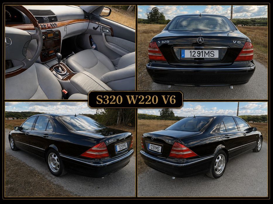 Mercedes S320 V6 | Motor e Caixa Impecáveis | Oportunidade