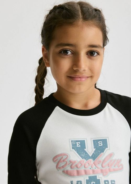 Reserved bluzka dziewczęca crop top