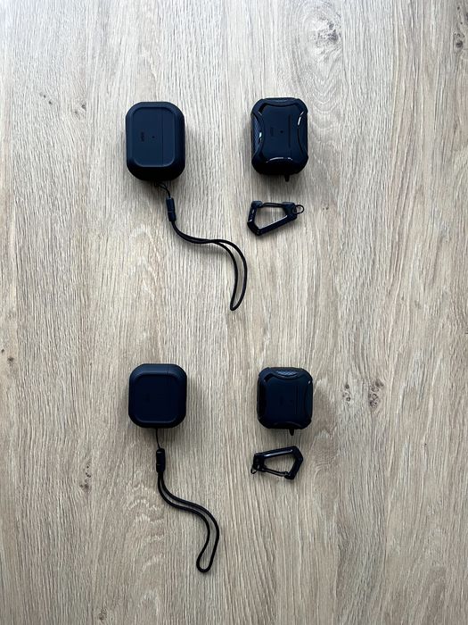 Чохол з карабіном протиударний з магнітом MagSafe для AirPods 4 та Pro