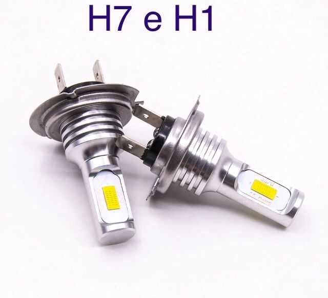 Kit Led H7 H1 e H3 160w 8000Lm
