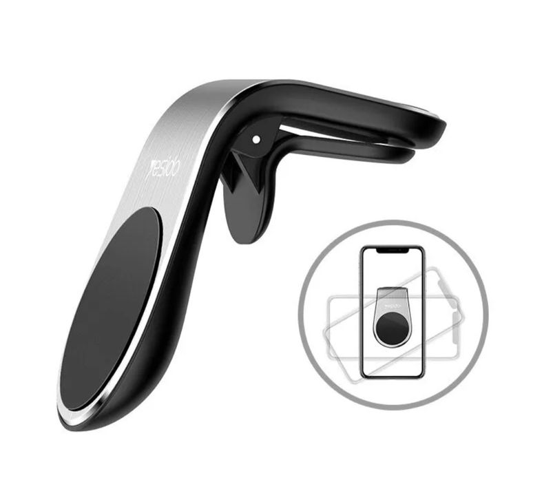 магнитный автодержатель для телефона. Черный