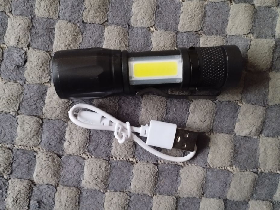 Карманный фонарик на встроенном аккумуляторе!