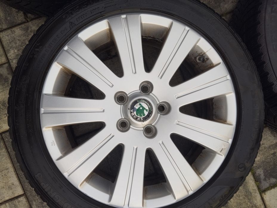 Alu felgi 5x112 skoda octavia yeti superb 205/50/17 VW audi