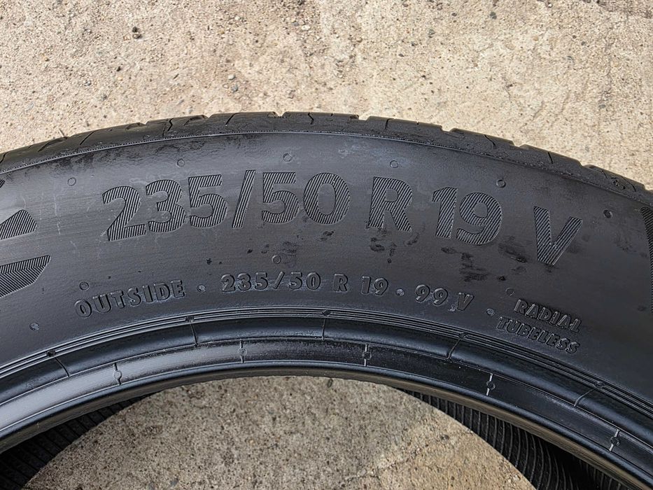 Opony letnie klasy premium CONTINENTAL 235/50/19 NOWE DEMO 2022 r.