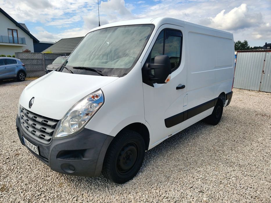 Renault MASTER L1H1 / 2.3 dci 125 KM  Salon Polska / Bezwypadkowy / Serwis ASO / Klima / Faktura vat 23 %