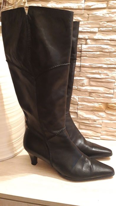 Kozaki skórzane Wonders 40