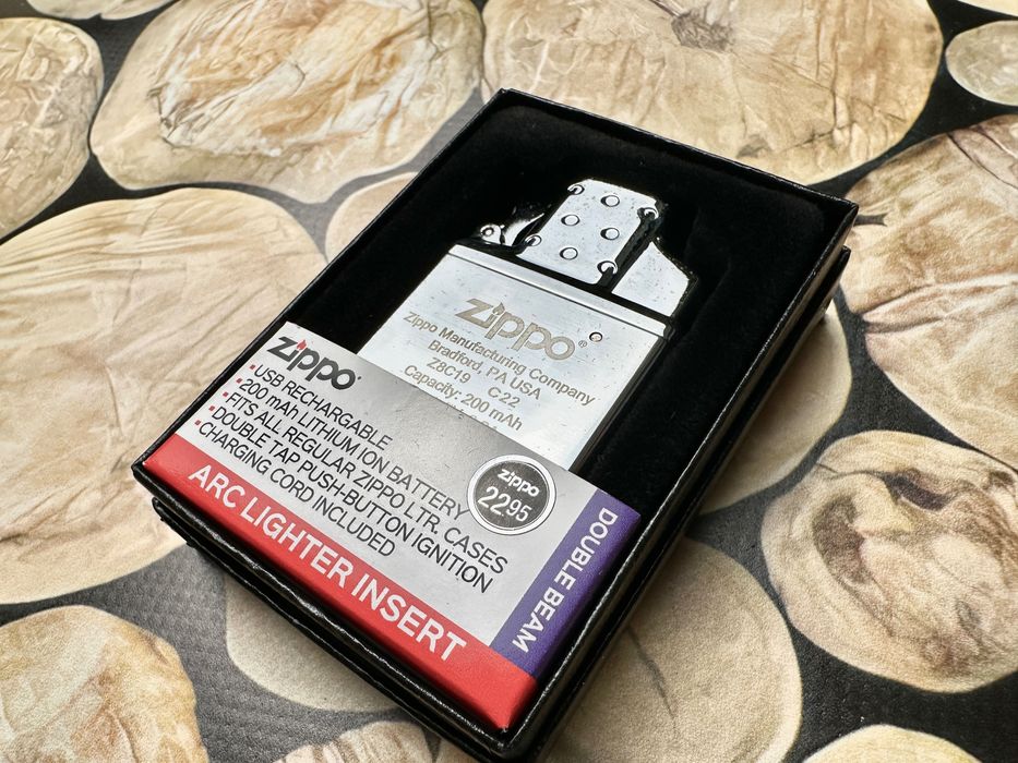 Акумуляторний електро інсерт вставка для запальнички Zippo оригінал