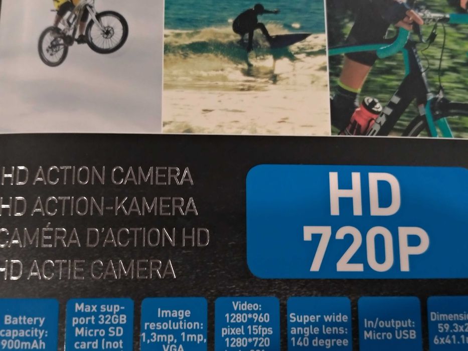 Câmara Desportiva Grundig HD 720p