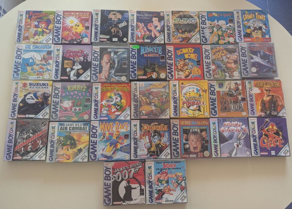 Jogos GameBoy Color e GameBoy Advance