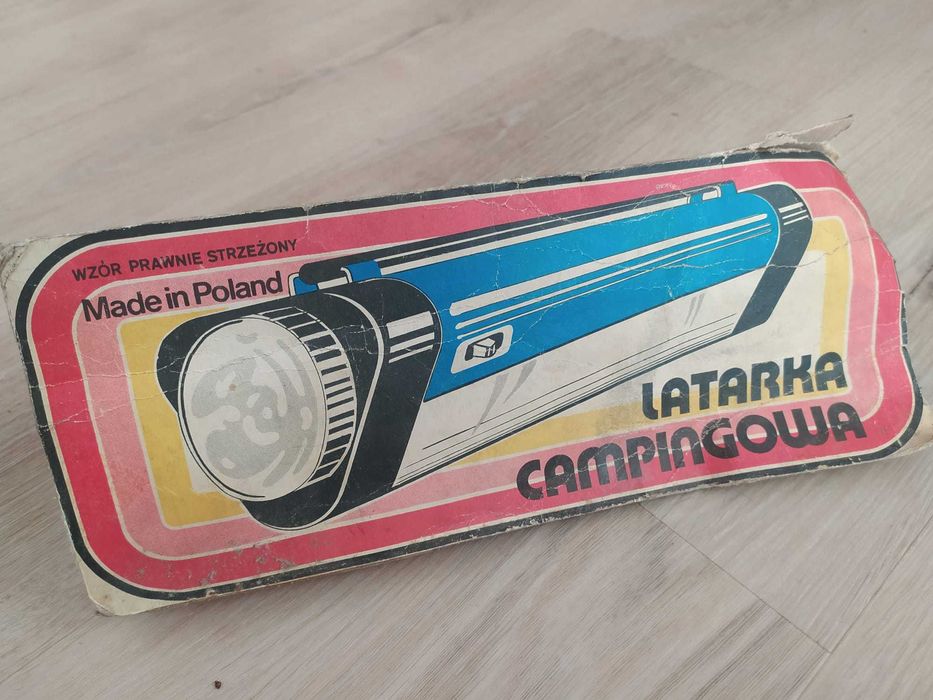 Jak "NOWA" Latarka Campingowa - PRL - Fiat 126p - Retro - Plastgum