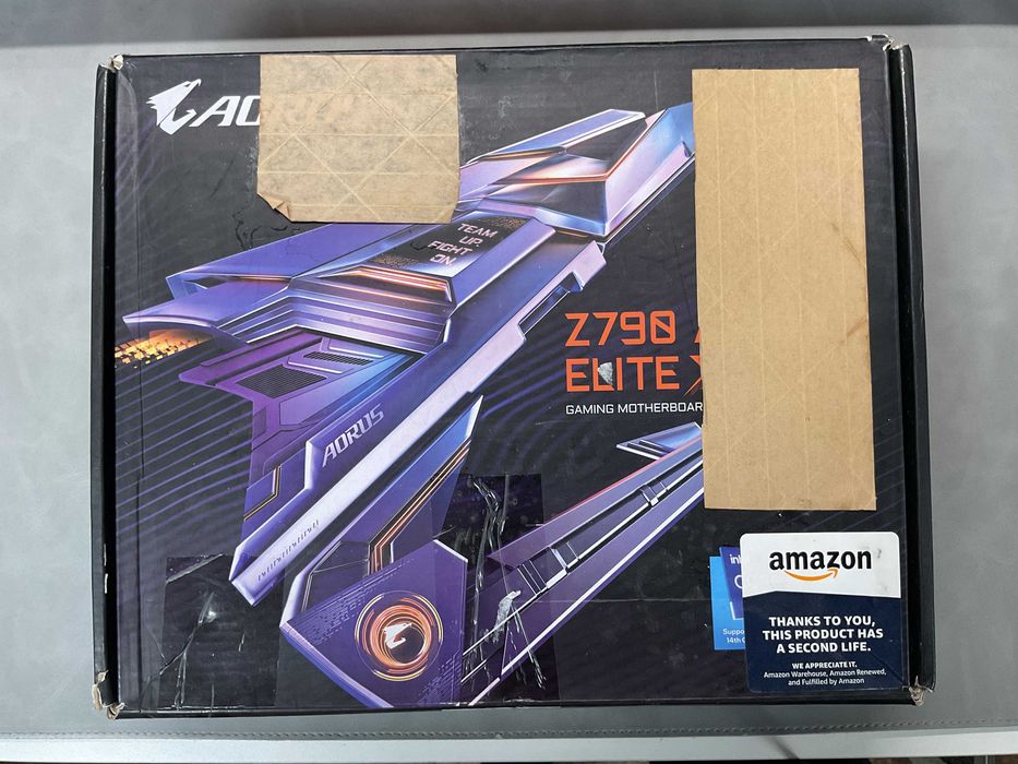 Материнська плата GIGABYTE Z790 AORUS Elite AX Intel LGA1700 DDR5 WiFi на тест\ремонт\запчастини