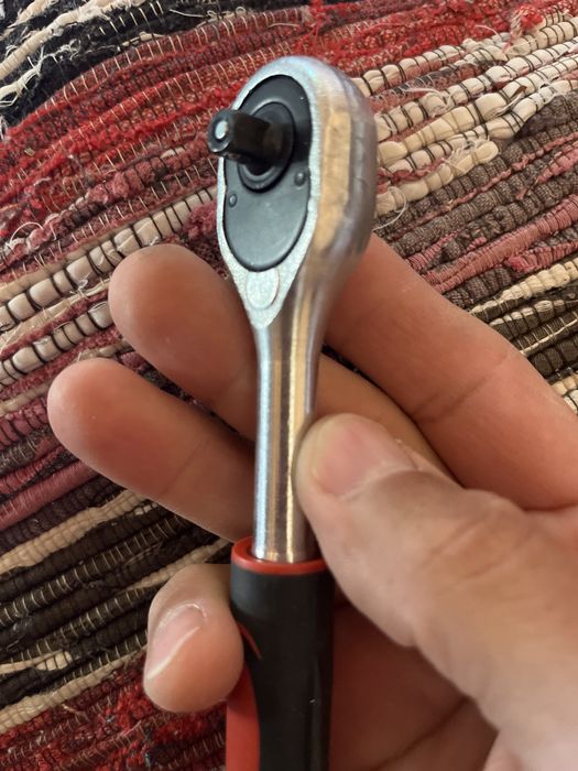 Трещотка 1/4 тріскачка вороток реверсний ключ