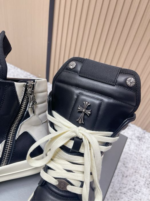 Нові Rick Owens Geobasket x Chrome Hearts/size 38-45/Преміум