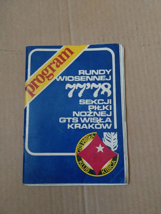 Stary program gts Wisła 77,78 rok