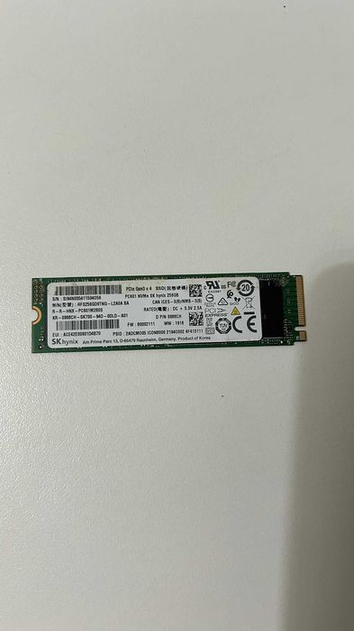 Disco SSD NVMe 128GB / 256 GB