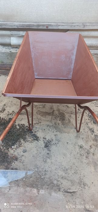 Тачка будівельна метал 2мм