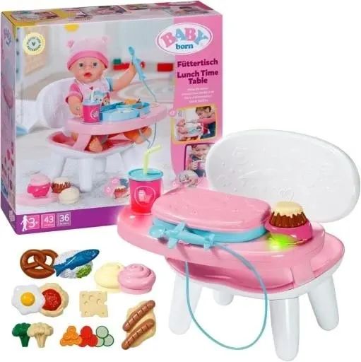 Baby Born - Lunch Time Table. Nowy Produkt