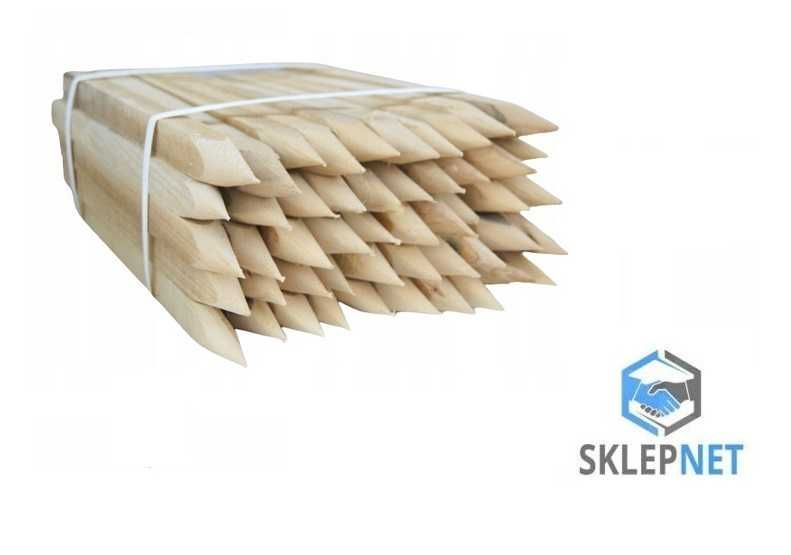 Paliki geodezyjne drewniane słupki kołki tyczki podpórki 40cm
