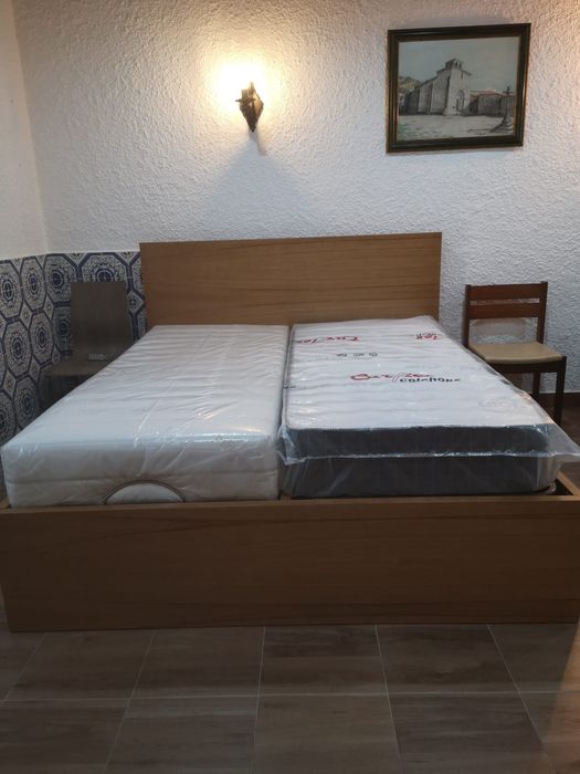 Cama de Casal com colchões separados e comando