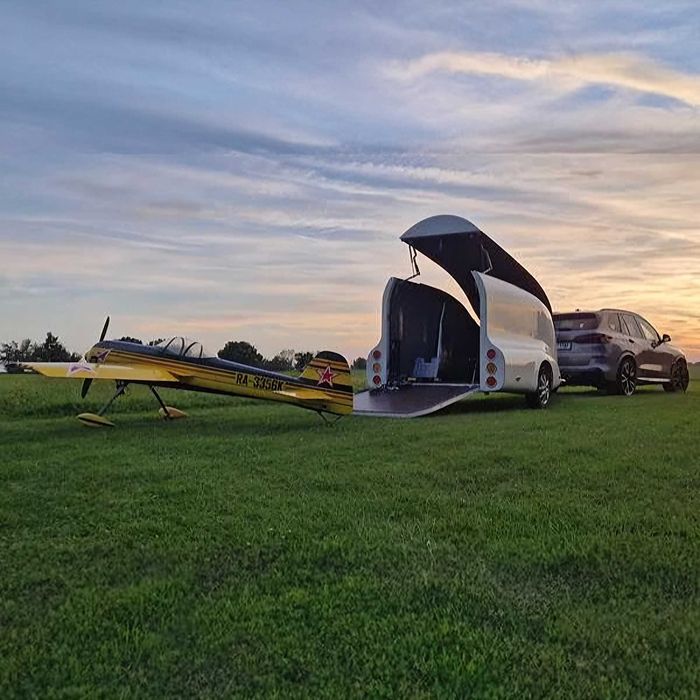 Причіп/причеп для мотоцикла AERO LORGANO-Pragmatec 750-1500 кг