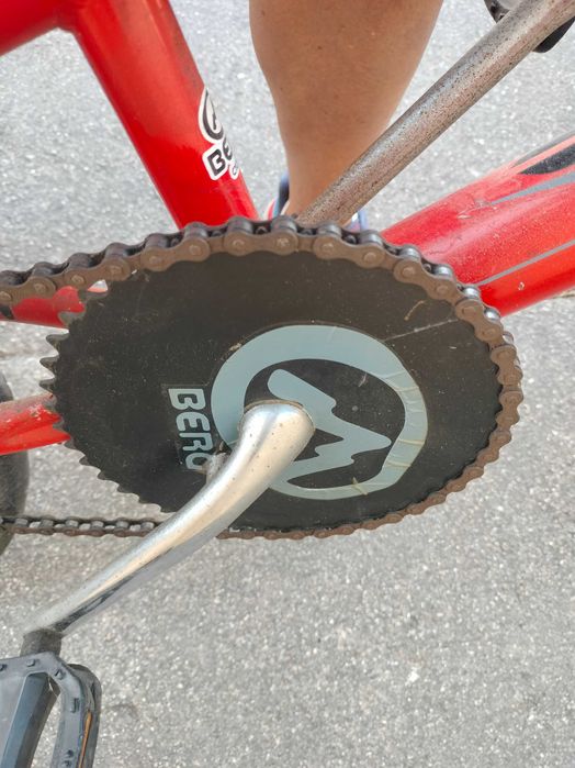 Bicicleta berg usada