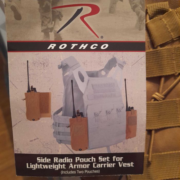 Плитоноска Rothco Lightweight Armor Plate Carrier. Койот.