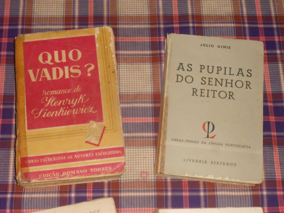 Livros diversos Julio Dinis, Sienkiewicz, Herculano, Castelo Branco