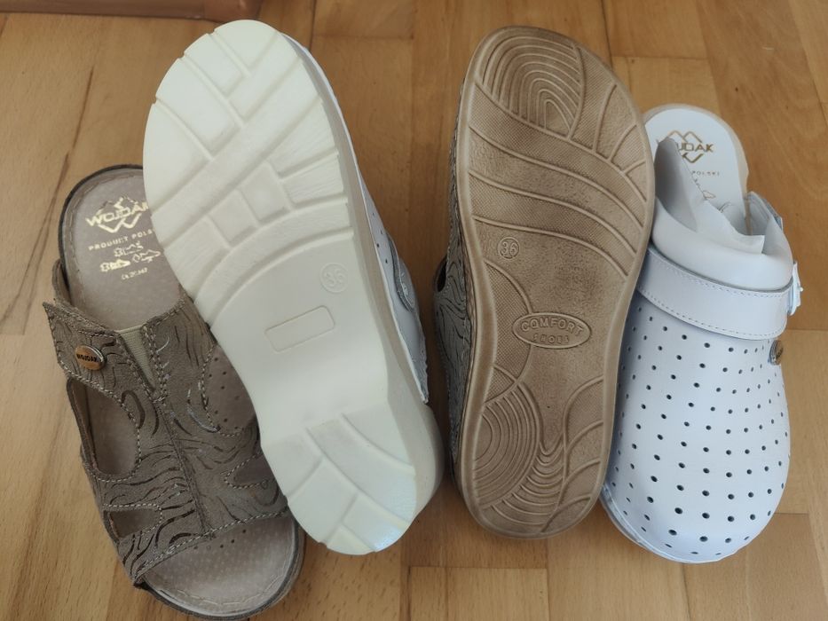 Buty medyczne Wojdak 36 brązowe
