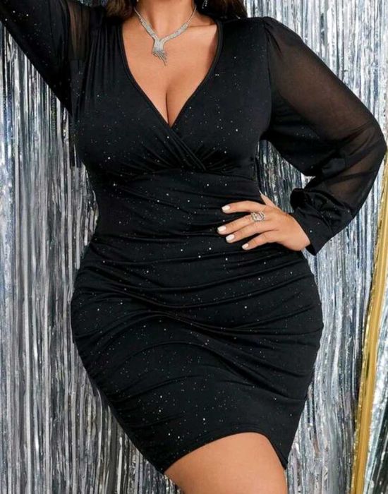 Vestido de mulher com brilhantes