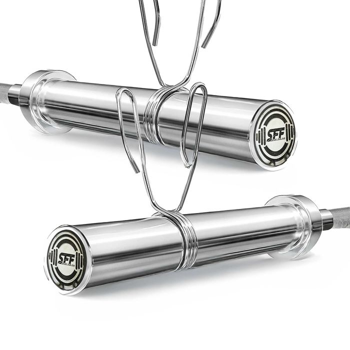 Gryf prosty olimpijski gładki 220cm 50mm sztanga chromowany