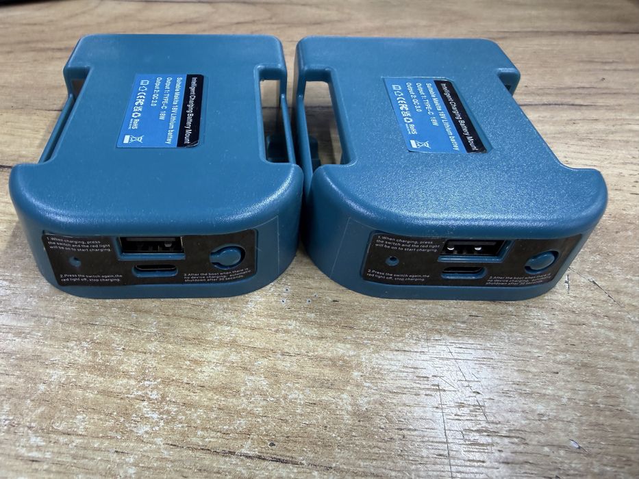 Адаптер для акумулятора Makita 18V USB Type-C QC3.0 павербанк