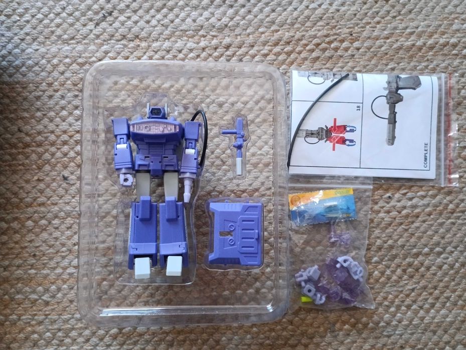 Magic Square MS-B32 Spock (Shockwave) Transformers – Completo c/ Caixa