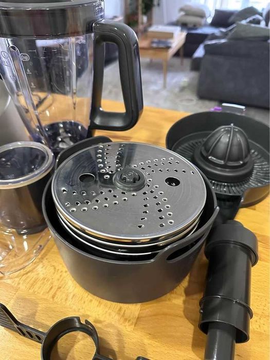 Robot de cozinha processador Moulinex Double Force Metal