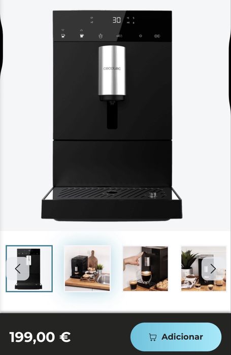 Cafeteira superautomática Cecotec483850353179381763